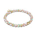 Terra | 925er Sterlinggold Vermeil | Galaxie-Glasperlenarmband